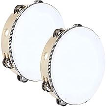 3 Pack Hand Held Tambourine Wooden Tambourine 2pack