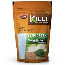 KILLI Fenugreek | Vendhayam | Methi | Uluva | Menthulu | Menthya Leaves Crushed, 100g