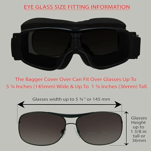 Bikershades Bagger Motorcycle Goggles