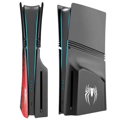 ElitePlay Spider PS5 Pro Dyskowa okładka przednia zamiennik na Playstation 5 Pro Model Dyskowa Edycja