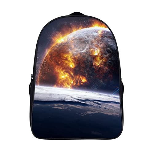 Sac d'école cool 3D spacieux pour éviter le mal de dos des enfants