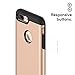 Caseology Legion for Apple iPhone 8 Plus Case (2017) - Reinforced Protection - Copper Gold