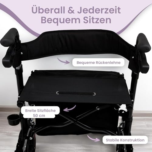 Alu-Rollator Fripac-Medis – Faltbar und leicht für Senioren