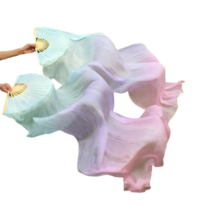 Voiles de Soie de Danse du Ventre 180cm pour gala et spectacles