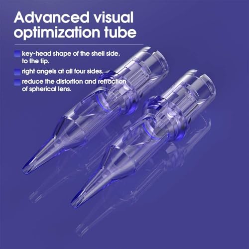Mast Pro Tattoo Cartridge Needles 20Pieces #12 0.35 1201RL Standard Round Liner Disposable Membrane Needles for Tattoo Pen - Image 4
