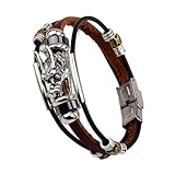 Photo Gallery baoblaze bracciale in pelle pu, fascia da polso, classico, alla moda, con polsino, ornamento casual, regolabile, braccialetto con drago, accessorio Photo Gallery baoblaze bracciale in pelle pu, fascia da polso, classico, alla moda, con polsino, ornamento casual, regolabile, braccialetto con drago, accessorio