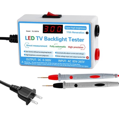 Milageto LED TV Backlight Tester for Light, Sturdy,Convenient Measurement Instrument