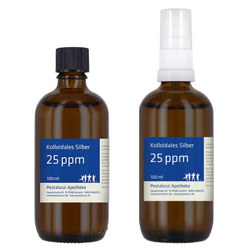 Kolloidales Silber Travel-Set Reise-Set mit (1) kolloidales Silber 100 ml und (2) kolloidales Silberspray 100 ml - aus Apotheken-Herstellung Cover