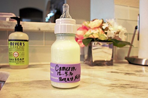 image for Pumpkin Doodle The Original Write and Reuse Baby Bottle Labels for Day