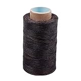 MIUSIE Colorful 284Yards Leather Sewing Waxed Thread-Practical Long Stitching Thread  for Leather Craft DIY/Bookbinding/ Shoe Repairing/Leather Projects