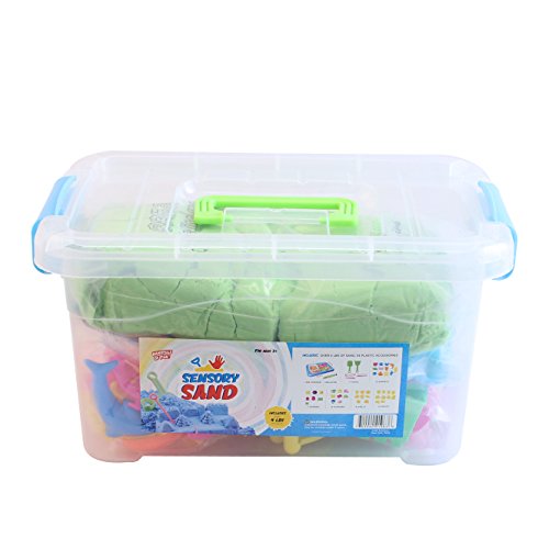 Sensory Sand Kit (Green, 4 Pound)
