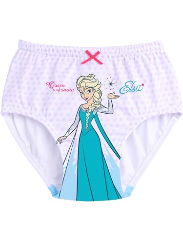 Image of Girls Cartoon Printed Panty Pack of 5 (Color & Print May Vary)