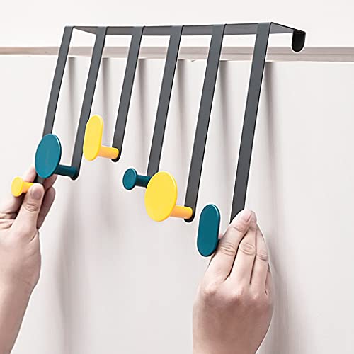 Crochet de la porte suspendu pour ranger sans abîmer le mur - 6