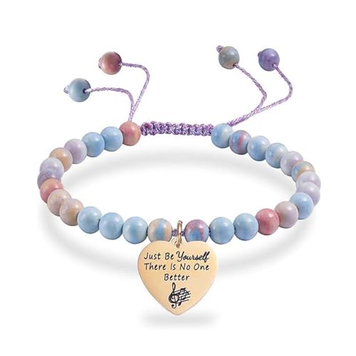 Lechisenop Taylor Friendship Bracelets Music Lover Bracelet Gifts Fashionable Merchandise for Fans Girls Teen Daughter Women Cute Adjustable Bracelets with Opalite Rainbow Stone