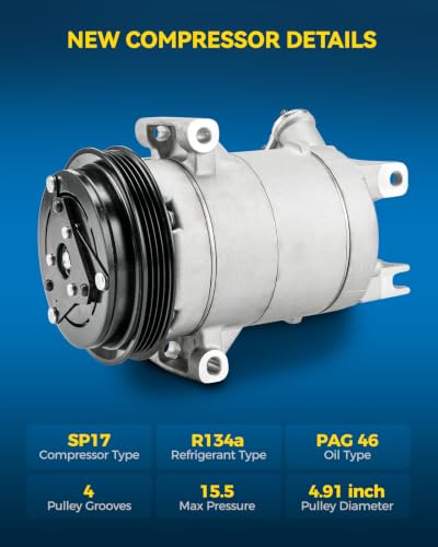 Image of PHILTOP NEW AC Compressor for Camaro 2010-2015 6.2L