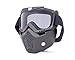 Produktbild Motorrad Voll Gesichts Maske & Brille mit Remasuri Gläser für Jethelm Helme