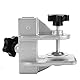 Pssopp Hundesalon Tischarme Clamp Hundesalon Tischarm H Bar Clamp Holder Haartrockner Clamp Clip Zubehör Aluminiumlegierung Fixture Fixation Clip(20 * 20mm)