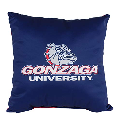 College Covers Everything Comfy Gonzaga Bulldogs 16" Decorative Pillow Reversible 2 Unique Sides