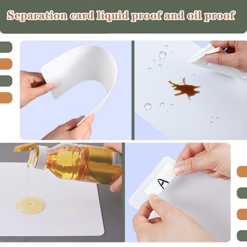 100 Pieces Comic Book Dividers with Tabs,Patient Divider Cards,Card Dividers Comic Book Boards for Storage Boxes 11.22 X 7.24 Inche by Pyrrhiax - Image 5