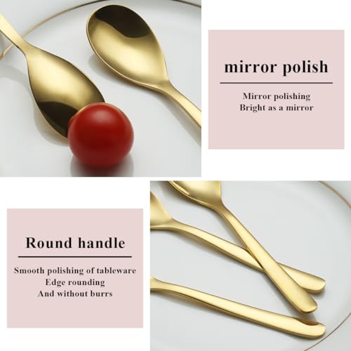 Kyraton Gold Teaspoons 12 Pieces, view 4
