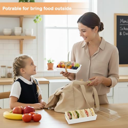 50% Off OAMCEG Disposable Charcuterie Boxes with Clear Lids