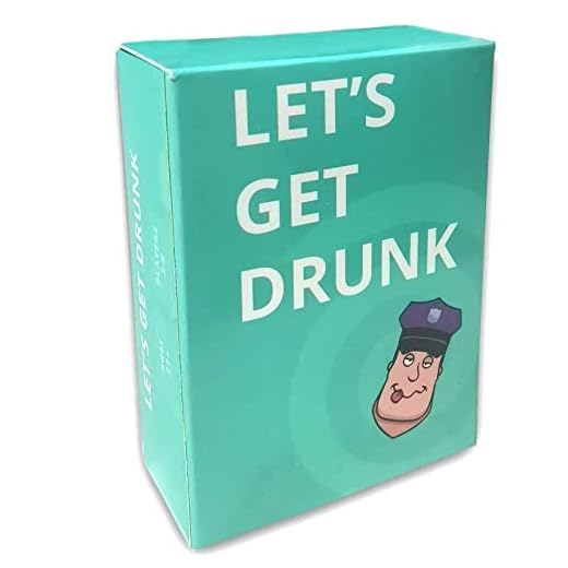 TZMAPU Let's Get Drunk - Drinking Games for Adults Party - Drinking Card Games for Adults - Fun Drinking Games