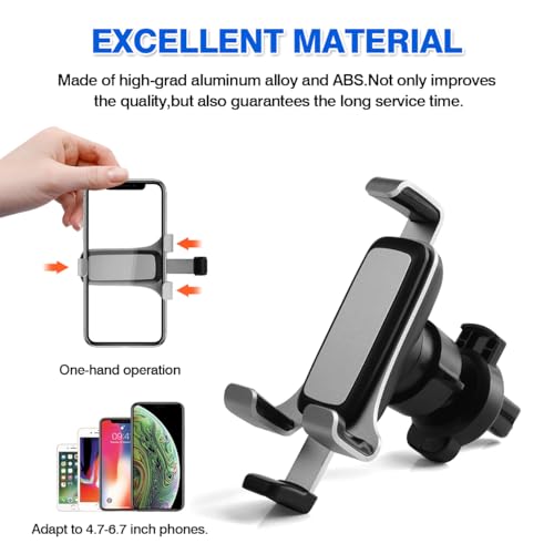 Autorder Car Phone Holder for Honda Accord 2018-2022 Accessories Air Vent Screen Fixed Clip 360° Rotation Cell Phone Mount Hands-Free Anti-Vibration(Two Installation Methods) by Autorder - Used condition - Image 4