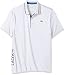 Lacoste Men's Short Sleeve Jersey Jacquard Collar & Contrast Piping Polo, DH3360