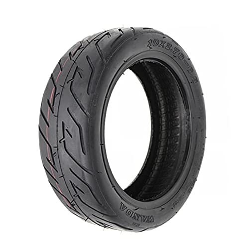 Pneu de Scooter électrique, Pneu à Vide antidéflagrant 10x2.70-6.5, Pneu tubeless de Scooter électrique de 10 Pouces, antidérapant et résistant à l'usure, Forte adhérence, Faible Bruit Cover