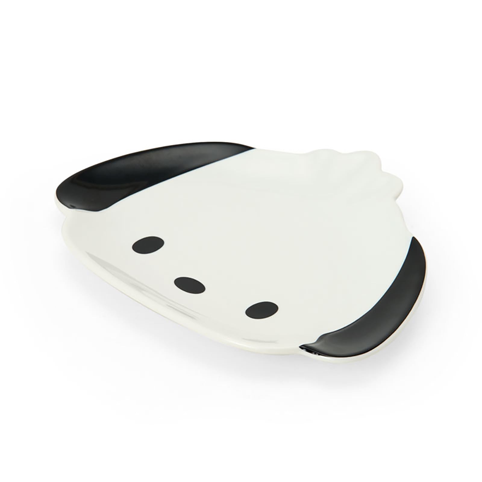 Sanrio (SANRIO) Pochacco Face-shaped Plate, Microwave, Dishwasher, and Dryer Safe 142514