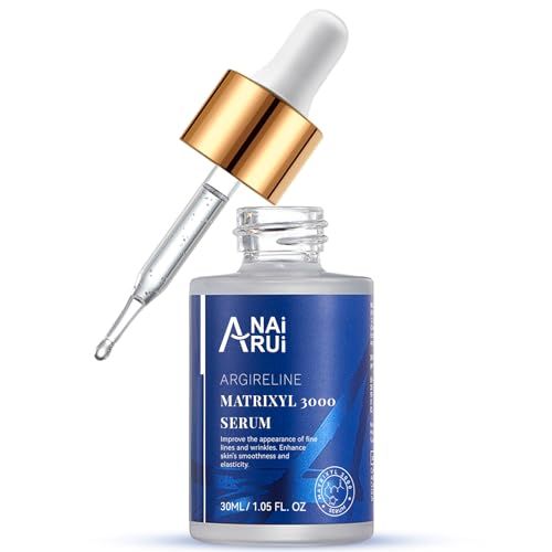 JING MENG Argireline Serum Matrixyl 3000 Serum Advanced Liposomal Retinol Plump up Skin Anti-Aging Fine Lines Instantly Lift Firm Collagen Boost Peptides Serum For Face 1oz 30ml