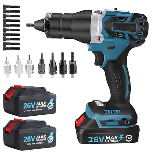 Pistolet à riveter 26V pour sertir sans effort les inserts filetés M3 à M12 - 2