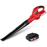 AVID POWER Cordless Leaf Blower, 20V MAX Lithium Battery Powered Cordless Sweeper Light Duty with 130 MPH Output, 2.0 Ah Battery & Charger Included, ACVB220