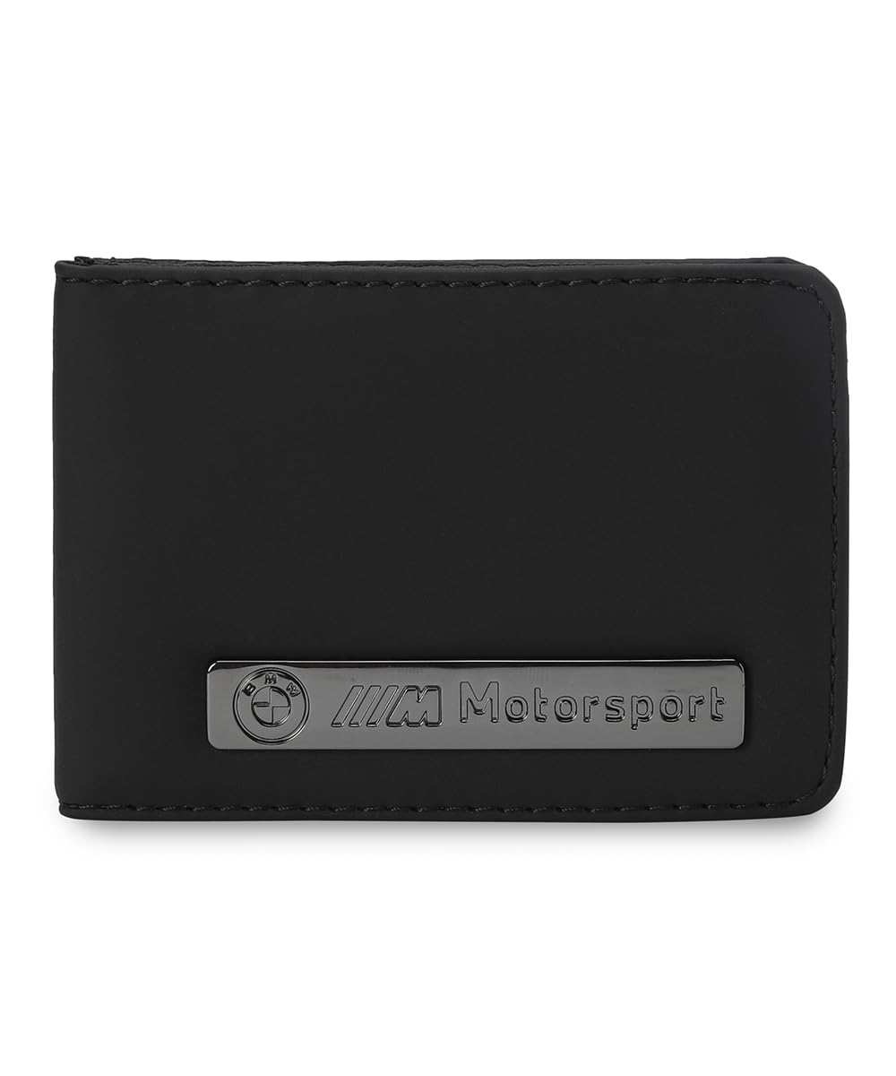 Unisex-Adult Polyester BMW MMS Small Wallet, Black (5447901)