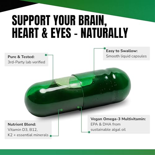 VEDGE Vegan Omega 3 Multivitamin