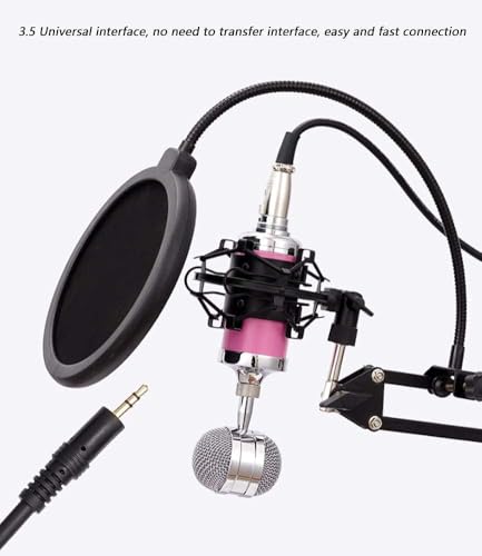 Image of Drumstone 10 𝒀𝒆𝒂𝒓𝒔 𝑾𝒂𝒓𝒓𝒂𝒏𝒕𝒚 Small Condenser Microphone with Tripod Stand | USB Plug & Play Studio Mic for PC, Laptop, Live Streaming, Chat, Singing, K Song & Online Recording