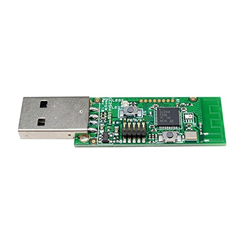Lysee 3D Printer Parts & Accessories - USB Sniffer Dongle Protocol Analyzer Module CC2531 Sniffer Packet Module JR Deals - (Color: Green)