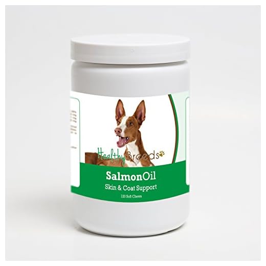 Healthy Breeds Ibizan Hound Salmon Oil Soft Chews 120 Count