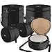 EASTROCK 5-Piece Drum Bag Set for 12" Tom, 10" Tom, 14" Snare, 16" Floor Tom, 22" Bass Drum, Drum Cases (5pc Fusion Set)