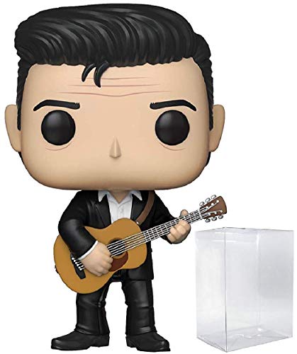 Funko Rocks: Johnny Cash - Johnny Cash Pop! Vinyl Figure (Includes Compatible Pop Box Protector Case)