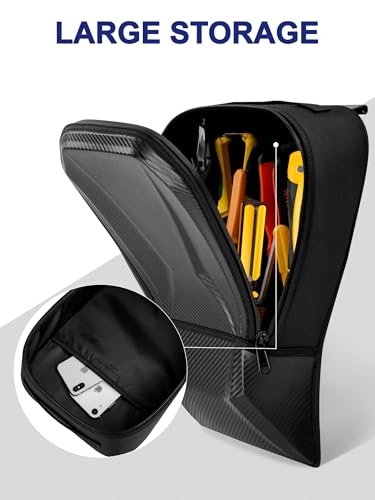ZIDIYORUO Center Console Storage Bags for CAN AM Maverick X3 - Hard Shaped Between Seat Storage Box, Tight Fit, Water Resistant, Easy Installation, Providing Extra Storage for Gadgets and Belongings