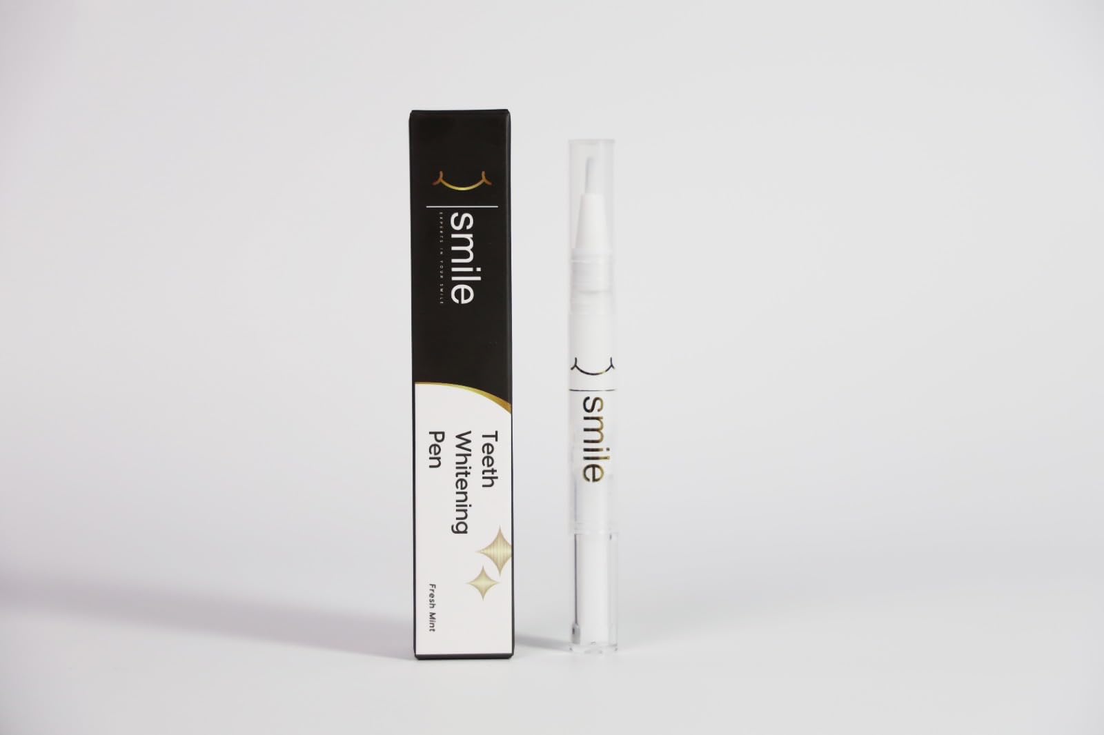 I Smile Care Teeth Whitening Pen (Peroxide Free) 2ml (20+ uses) Advanced Whitening Pap+ Technology Non Peroxide, No Sensitivity, Vegan, Clinical Proven, Dentist Approved, Travel Friendly, Enamel Safe