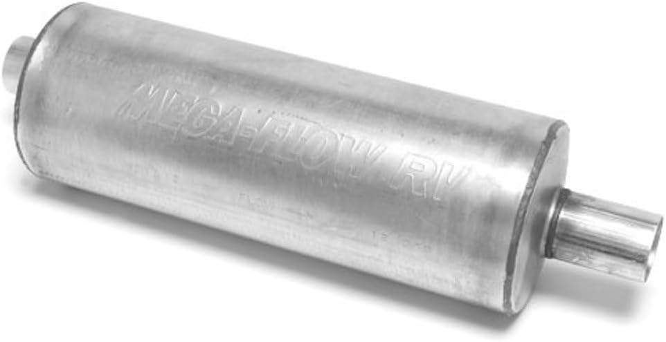 Walker Mega-Flow 22965 Direct Fit Exhaust Muffler 4" Inlet (ID) 4" Outlet (ID)
