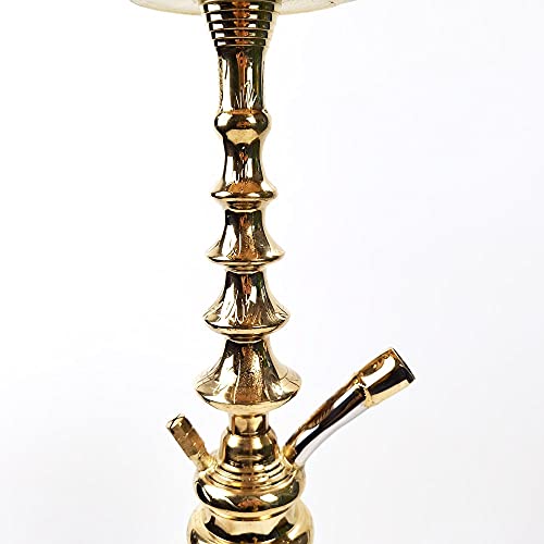 Rteanb Arabisch-Haken-Set Ägyptisch-Stil Kupfer-Hukahn-Schaffell-Tube-Hukahn-Zubehör Shisha für bessere Shisha-Hukahn… – Bild 5