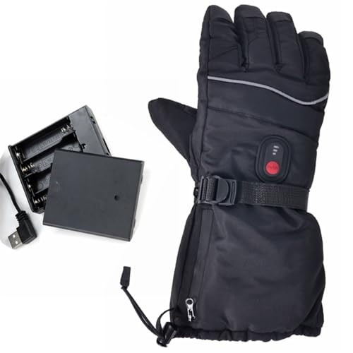Guantes calefactables de invierno con pantalla táctil, el regalo ideal para esquiadores 7