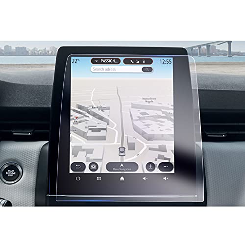 [2 unidades] GAFAT Renaul-t Clio 5 Captur 2 Zoe Arkana 2020-2024 2025 9,3" Protetor de ecrã de navegação, 9,3" Clio 5 Captur 2 Zoe Arkana Easylink Nano Pantis 6E Anti-riscos