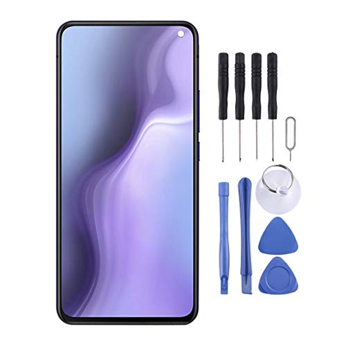 ZAORUN Super AMOLED materiał ekran dotykowy LCD digitizer pełny montaż do telefonu komórkowego Vivo S5 części naprawcze do wyświetlacza LCD