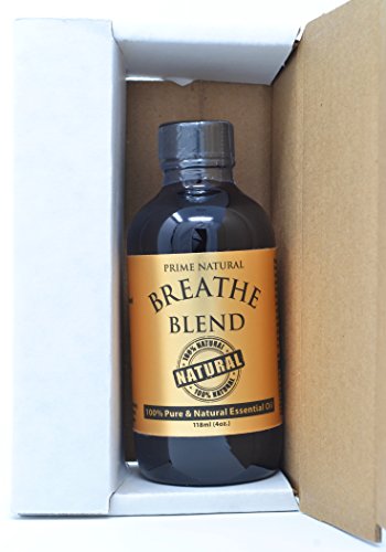 Breathe Essential Oil Blend 4oz / 118ml - Pure Undiluted Therapeutic Grade for Aromatherapy, Scents & Diffuser - Sinus Relief, Allergy, Congestion, Cold, Cough, Headache, Respiratory Problems - Thumbnail 4