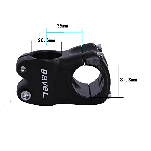 Bavel Aluminum Alloy Fixed 31.8Mm Cycling Mountain Bike Short Handlebar Stem Riser #TOP2