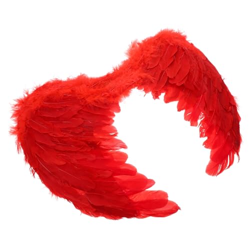 Homoyoyo alas de de ángel ángeles disfraz de inflable disfraz halloween disfraces halloween disfraces disfraz infantil accesorios de ala de ángel accesorio de trajes rojo